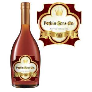 Special Cut Bottle Labels SC BL 0025