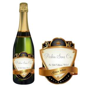 Special Cut Bottle Labels SC BL 0032