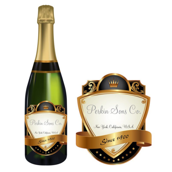 Special Cut bottle labels 0032 1
