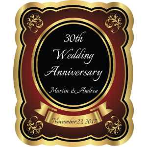 Special Cut Bottle Labels SC BL 0053