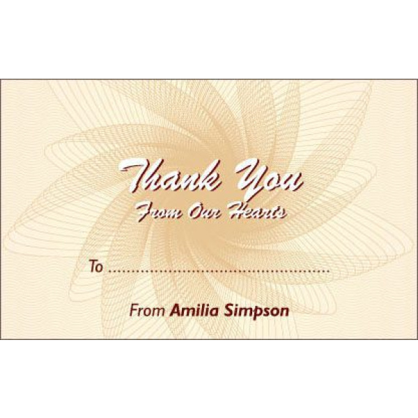 Thank You Gift Tag 0015 1
