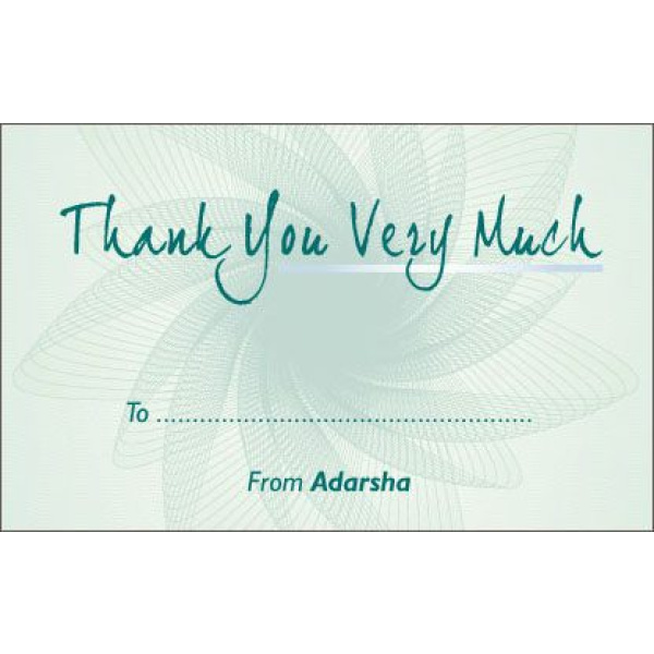 Thank You Gift Tag 0016 1