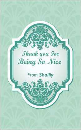 Thank You Gift Tag 0020 1