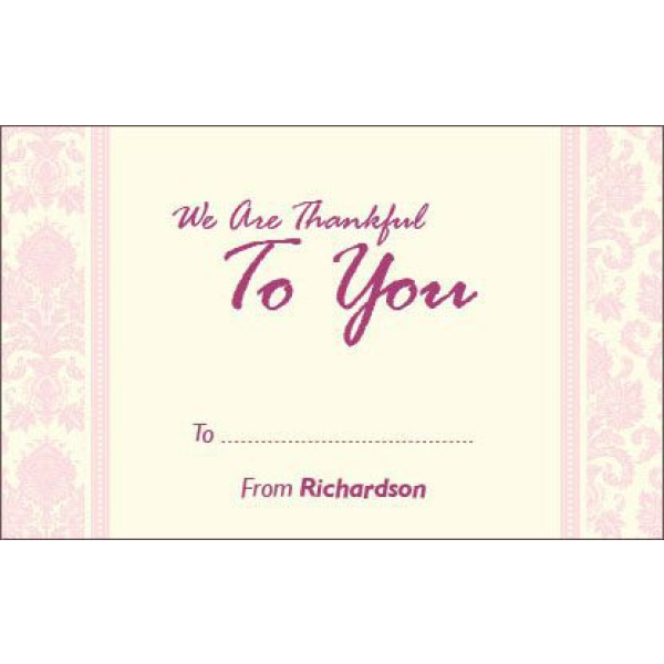 Thank You Gift Tag 0021 1