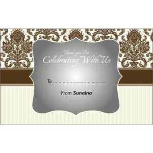 Thank You Gift Tag TY GT 0424