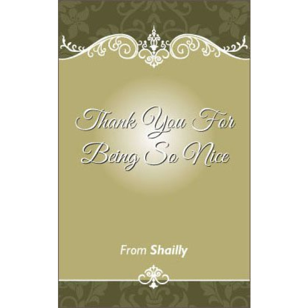 Thank You Gift Tag 0033 1