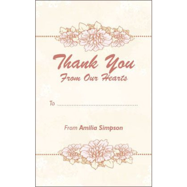 Thank You Gift Tag 0040 1