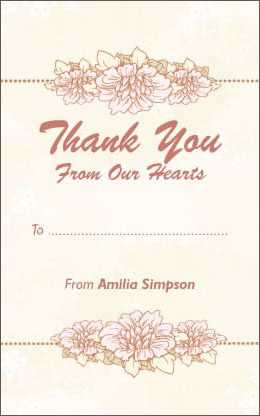 Thank You Gift Tag 0040 1