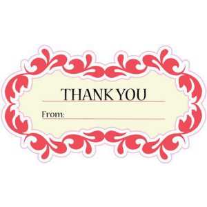 Thank You Gift Tag TY GT 0401