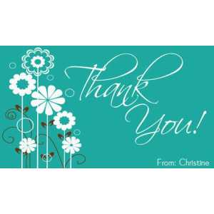 Thank You Gift Tag TY GT 0408