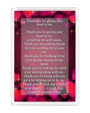 Thank You For Giving 4 x 6 Frame
