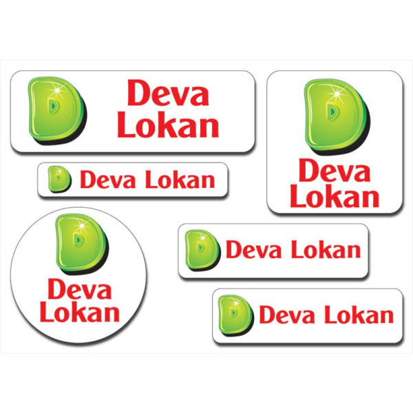 Waterproof Label for Kids Alphabet 3