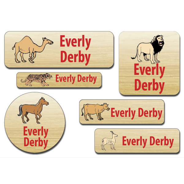 Waterproof Label for Kids Animal 1