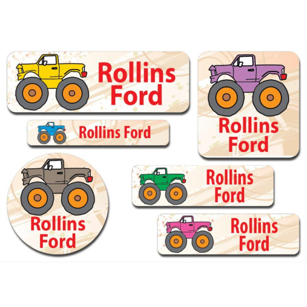 Waterproof Label for Kids Jeep 1