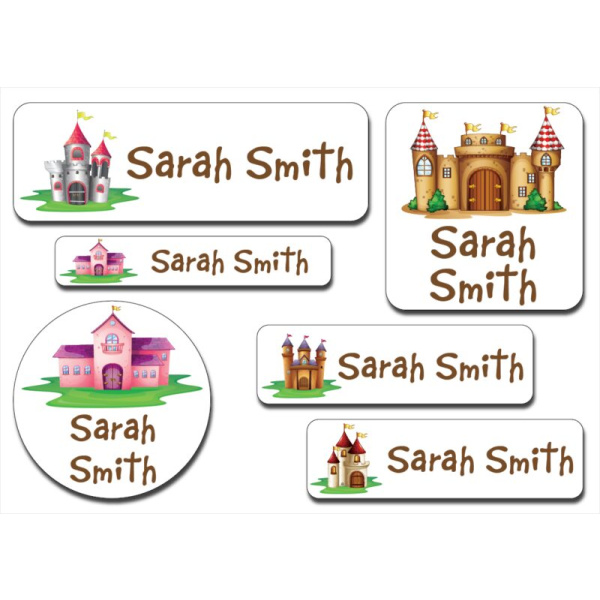 Waterproof Label for Kids castle KWC 019