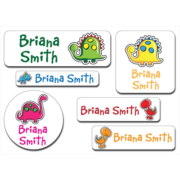 Waterproof Label for Kids dino KWD 002