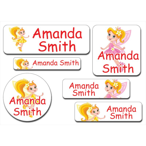 Waterproof Label for Kids fairy KWF 013