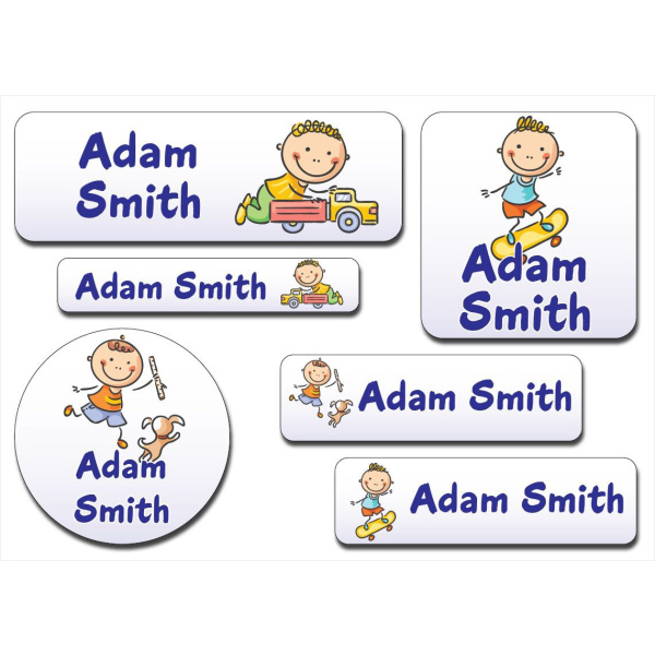 Waterproof Label for Kids kids playing KWK 004