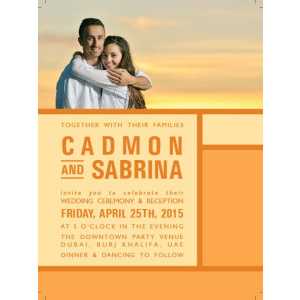 Wedding Invitation Card WIC 7825