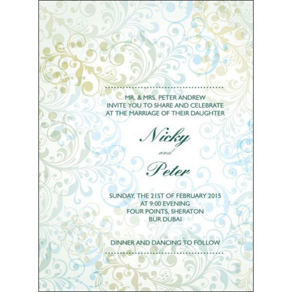 Wedding Card 07 01 1