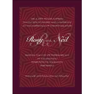 Wedding Invitation Card WIC 7851