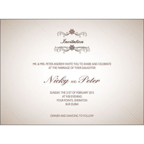 Wedding Card 23 01 1
