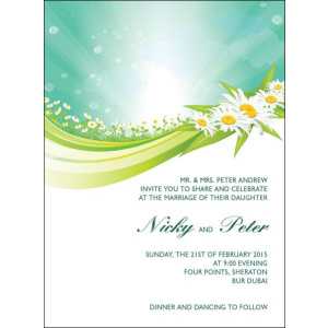 Wedding Invitation Card WIC 7866