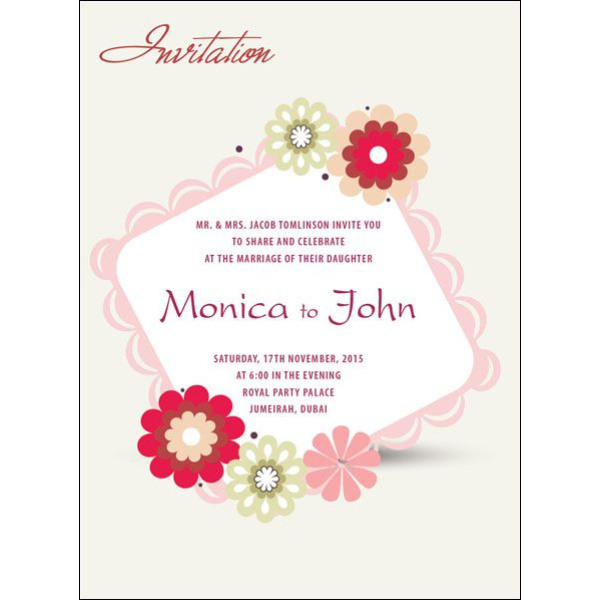 Wedding Card 26 01 1