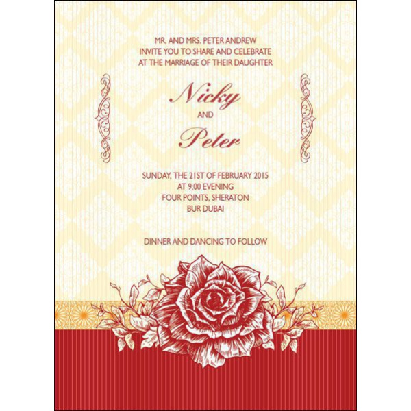 Wedding Card 31 01 1