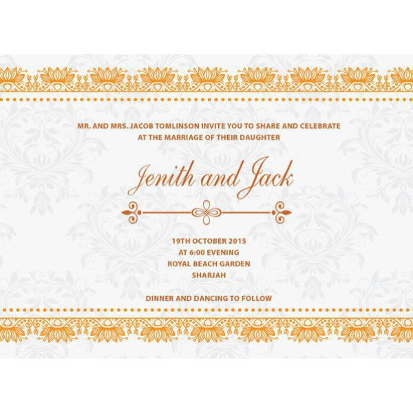 Wedding Card 33 01 1