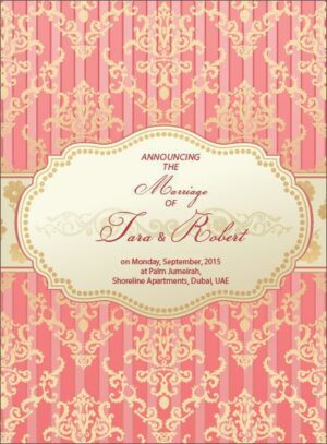 Wedding Invitation Card WIC 7882