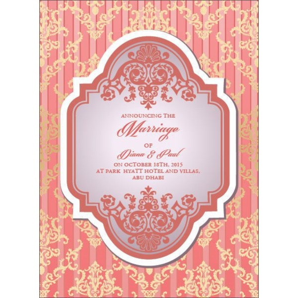 Wedding Card 50 01 1