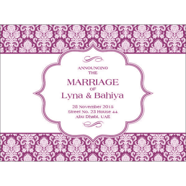 Wedding Card 52 01 1