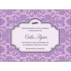Wedding Invitation Card WIC 7894