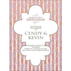 Wedding Invitation Card WIC 7895