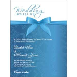 Wedding Invitation Card WIC 7897