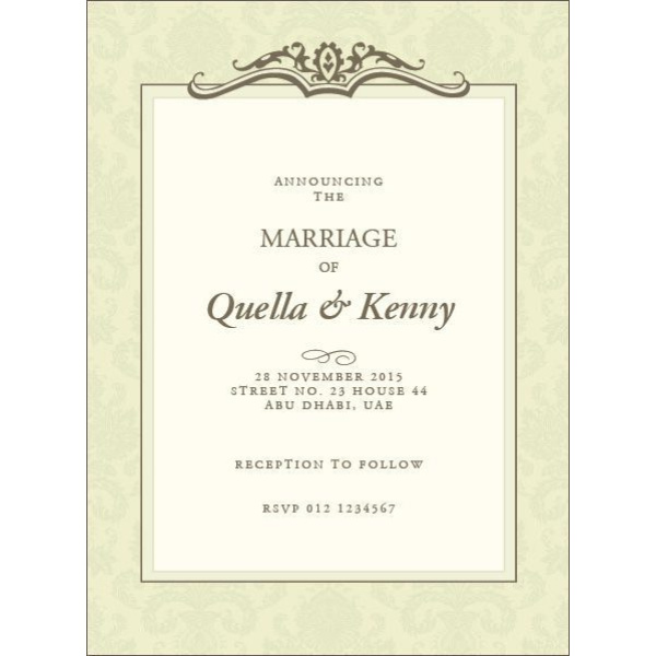Wedding Card 63 01 1