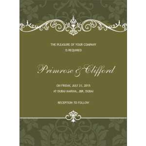 Wedding Invitation Card WIC 7905