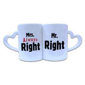 Valentine Couple Mug Heart Shape 008