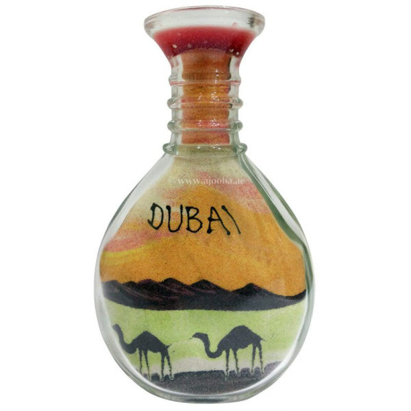 Sand Bottle Flat Large