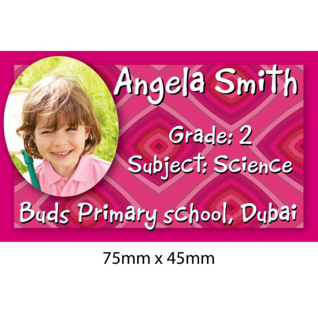 Shcool Labels Personalised School Book Label PS BL 0190 - Custom Labels | Stickers ...