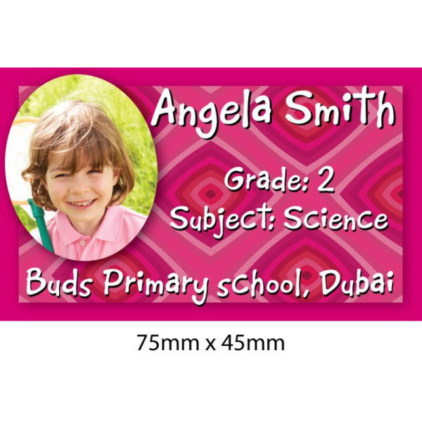 Personalised School Book Label