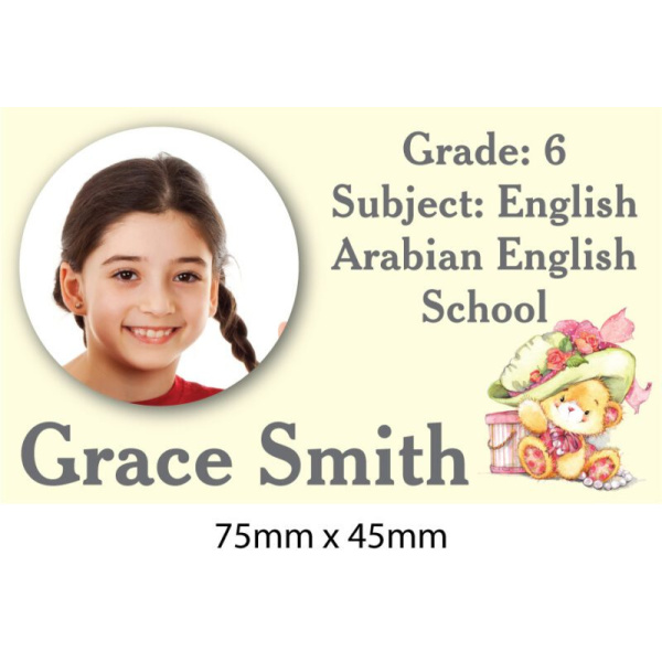 Personalised School Book Label