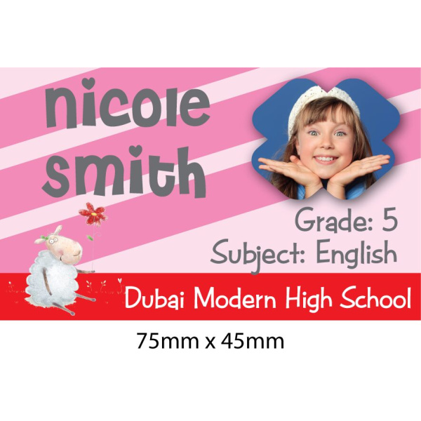 Personalised School Book Label