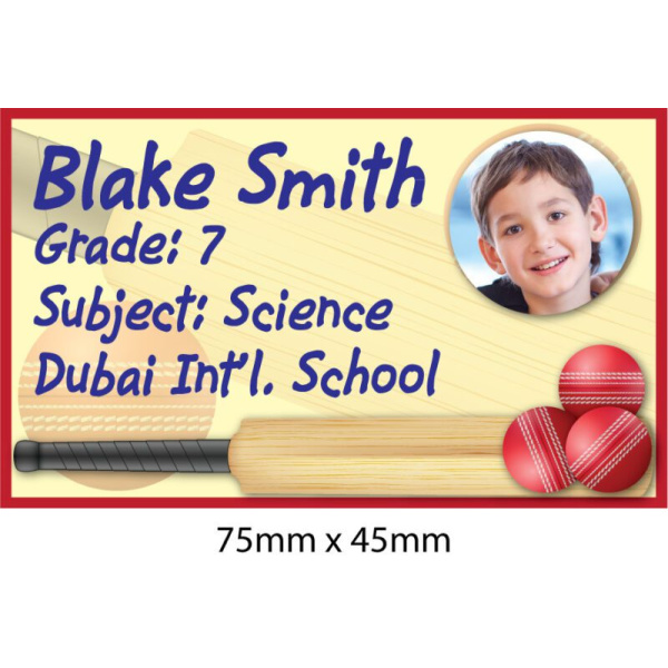 Personalised School Book Label