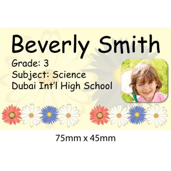 Personalised School Book Label