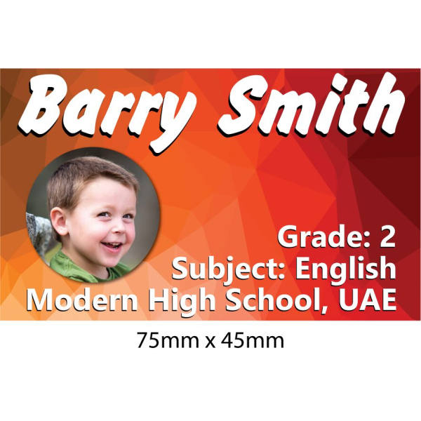 Personalised School Book Label