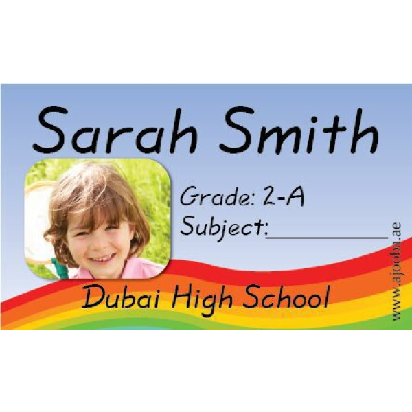 Personalised School Label