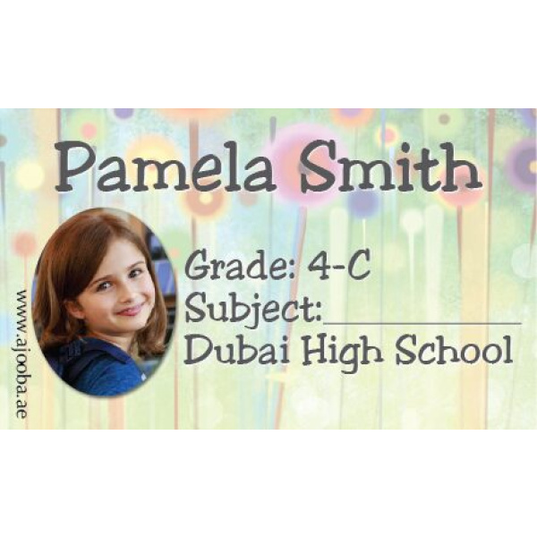Personalised School Label