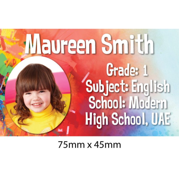 Personalised School Book Label
